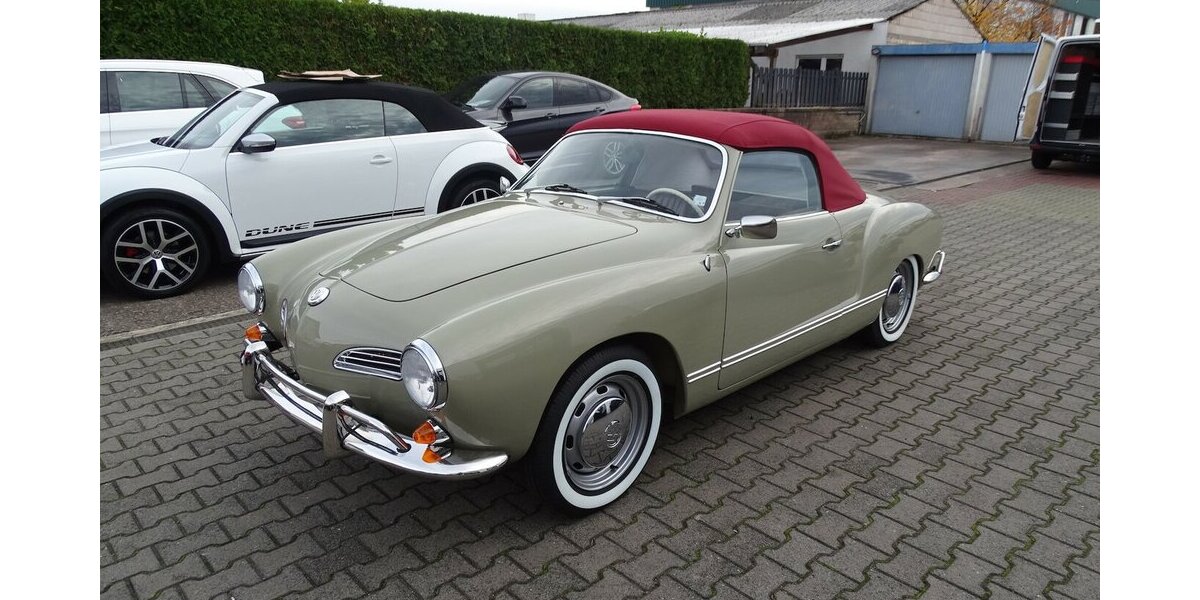 VW Karmann Ghia Cabrio vollständig restauriert 1.200 km 59.900 &euro; Rodgau 63110
