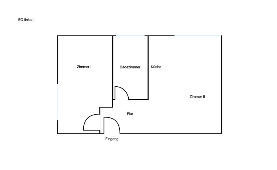 Erdgeschoßwohnung Glashütten - 2 Zimmer, 44 m&sup2;, 750&euro; | Angebot:26645377