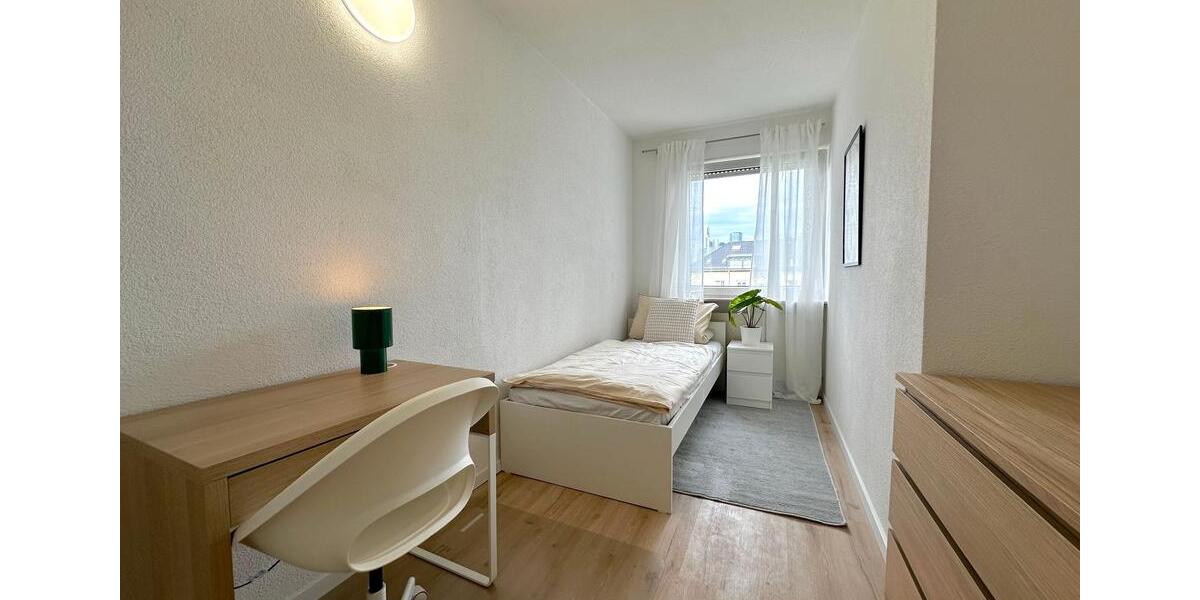Erstbezug! Zimmer frei in 4er-WG in Frankfurt – Hanauer Landstraße 47! 1 zimmer