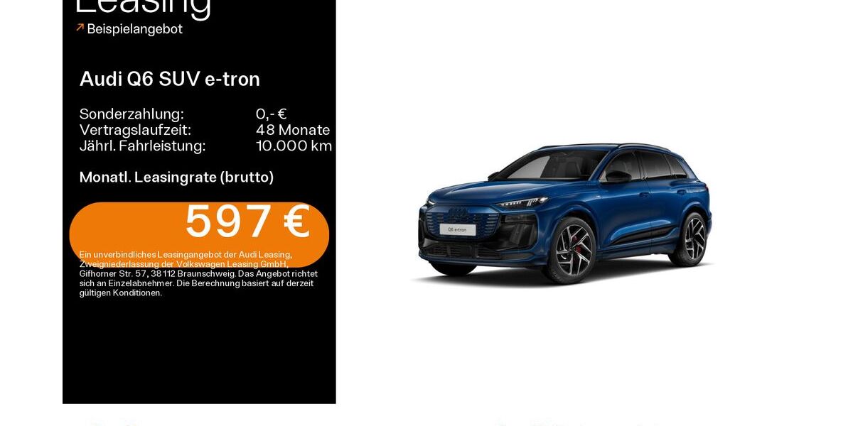 Audi Q6 e-tron 16.000 km 67.719 &euro; Hanau 63452