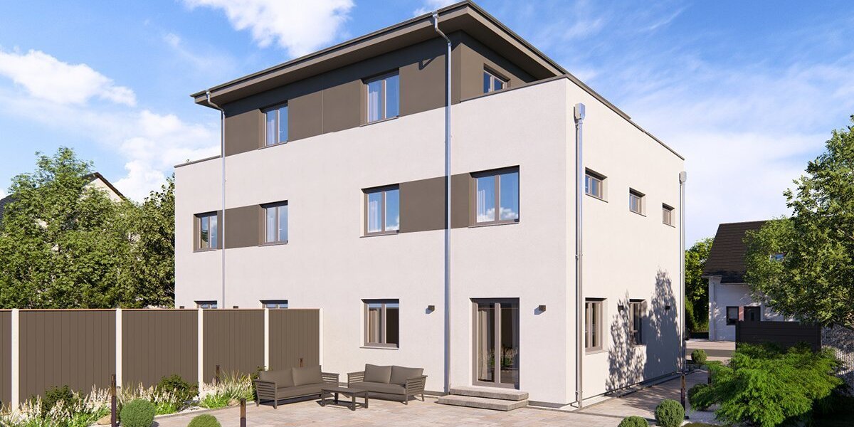 Individuelle DHH mit Terrasse und Keller in Mühlheim am Main - Malerfertig inkl. Grundstück - Doppelhaushälfte Mühlheim am Main Markwald | Angebot:27377424