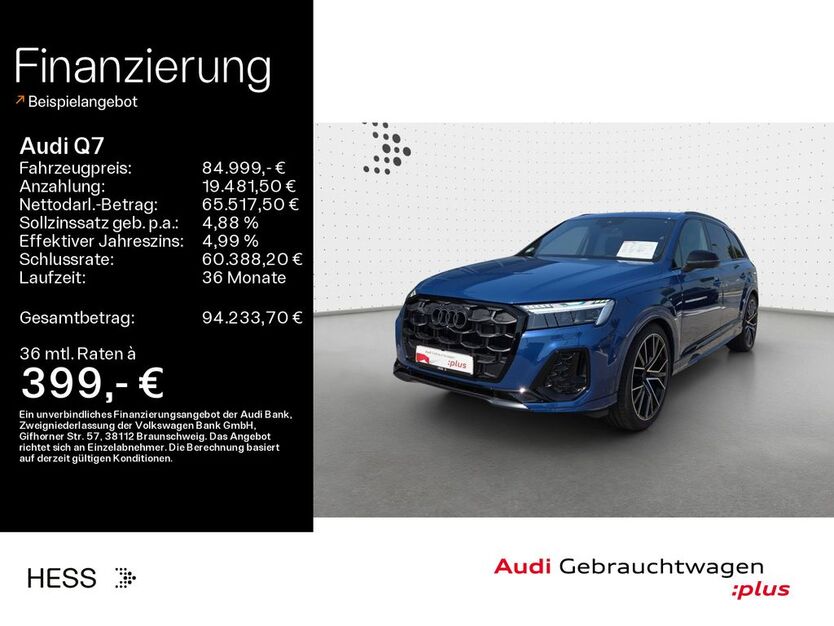 Audi Q7 7.100 km 81.999 € Büdingen-Düdelsheim 63654