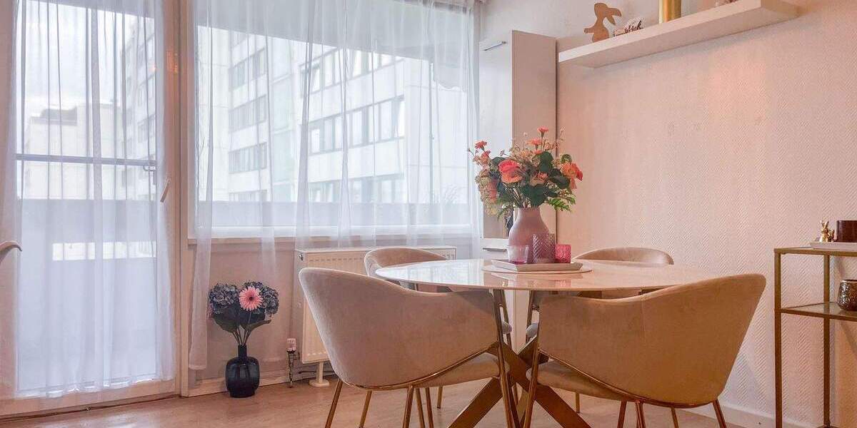 Etagenwohnung Frankfurt am Main Oberrad - 2 Zimmer, 62 m&sup2;, 264.000&euro; | Angebot:25661954