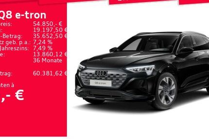 Audi Q8 e-tron 29.008 km 54.850 &euro; Frankfurt am Main 60326