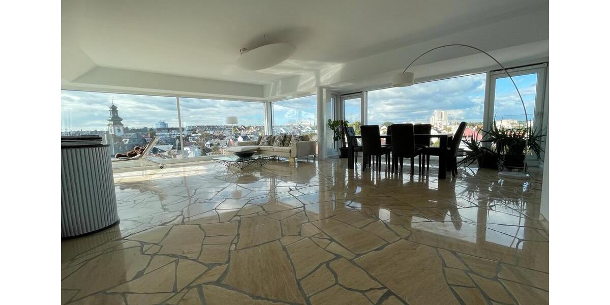 Penthouse Skyline Frankfurt - möbliert 3 zimmer