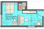 Etagenwohnung Frankfurt am Main Ginnheim - 1 Zimmer, 29 m&sup2;, 749&euro; | Angebot:26413371