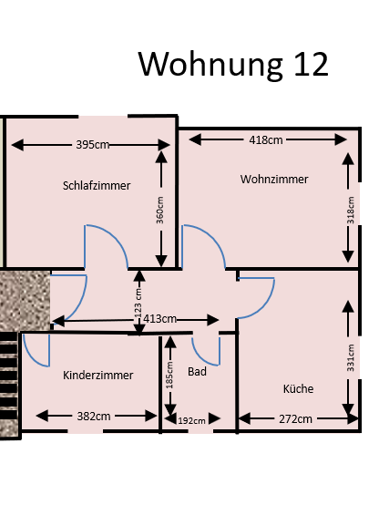 Wohnung zum Mieten in Bischofsheim 700 € 50 m² 3 zimmer