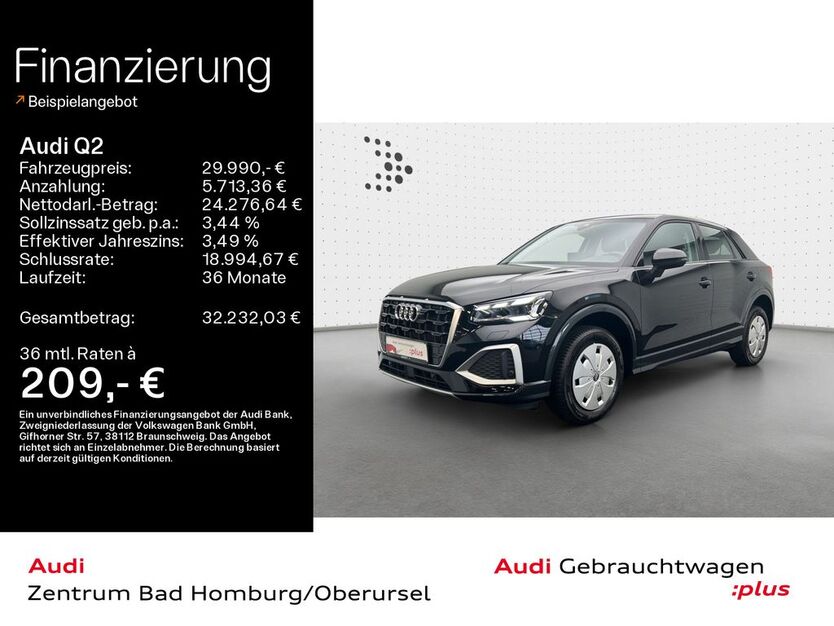 Audi Q2 27.476 km 29.290 € Oberursel 61440