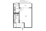 Etagenwohnung Frankfurt am Main Nord-West - 1.5 Zimmer, 36 m&sup2;, 519&euro; | Angebot:24855678
