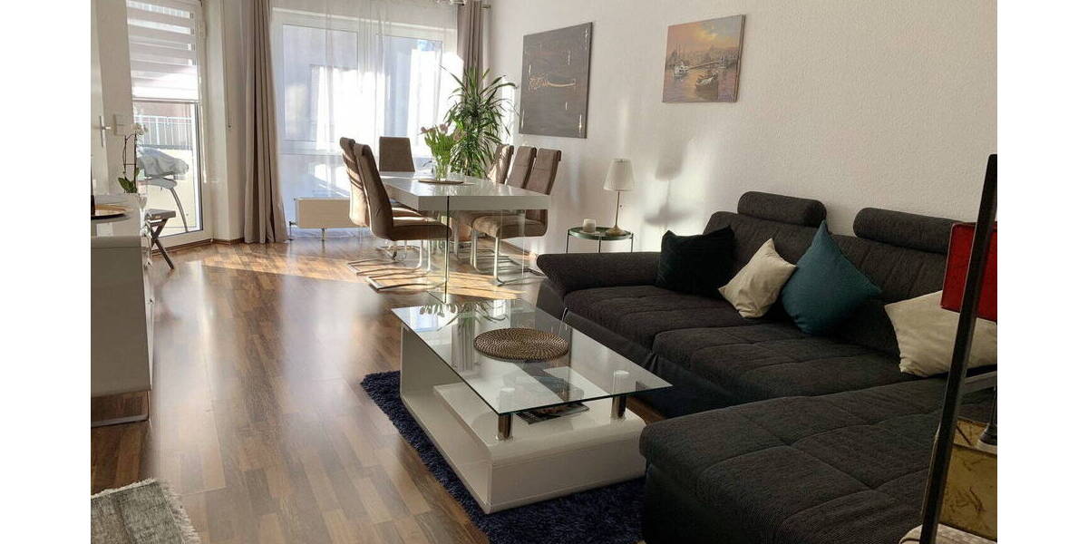 Etagenwohnung Frankfurt Nied - 3 Zimmer, 80 m&sup2;, 1.300&euro; | Angebot:26433990