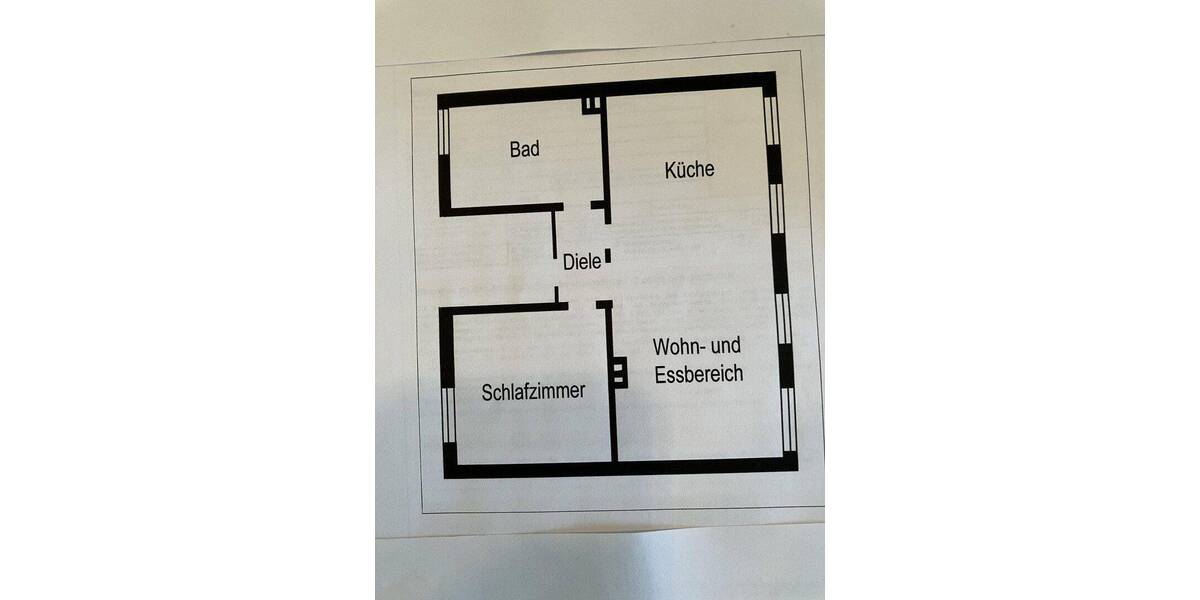 Etagenwohnung Bad Homburg Berliner Siedlung/Gartenfeld - 2 Zimmer, 90 m&sup2;, 1.350&euro; | Angebot:26926679