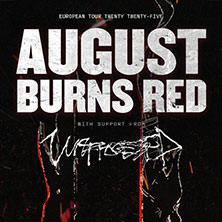 AUGUST BURNS RED support: EYES WIDE OPEN