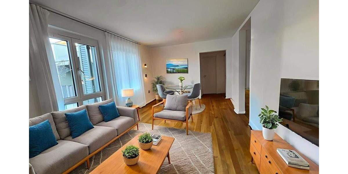 Moderne, helle 3-Zimmer-Wohnung mit West-Balkon, Gäste-WC, Lift, Garage in Frankfurt-Kalbach 3 zimmer