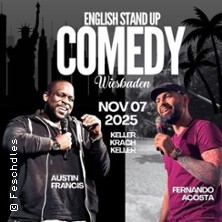 English Stand Up Comedy Show | Fernando Acosta & Austin Francis-From Costa Rican 07.11.2025 Keller Krach Keller