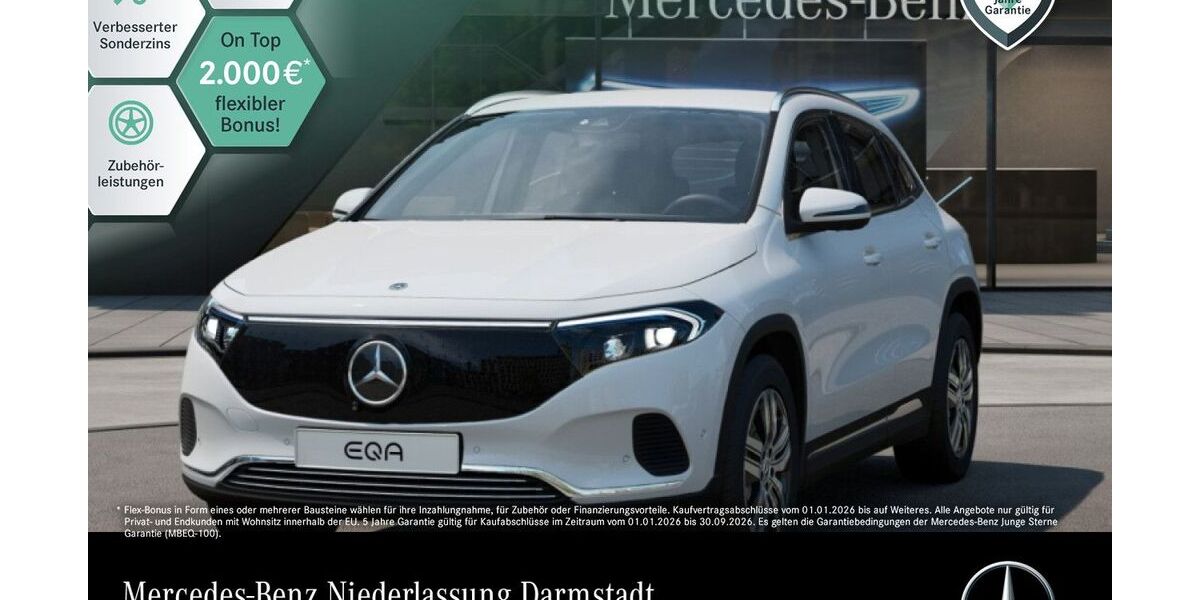 Mercedes-Benz EQA 14.434 km 37.490 &euro; Darmstadt 64295
