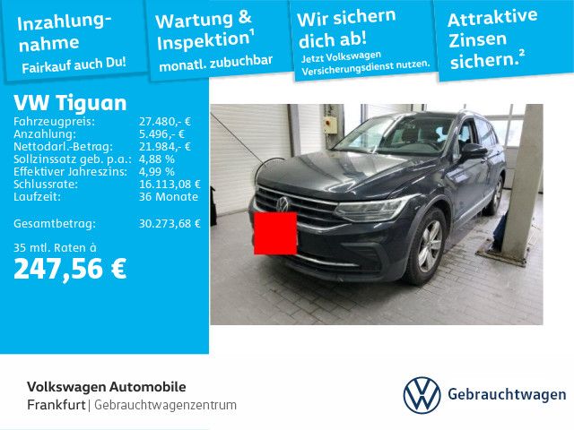 VW Tiguan 72.721 km 27.480 &euro; Frankfurt 60326