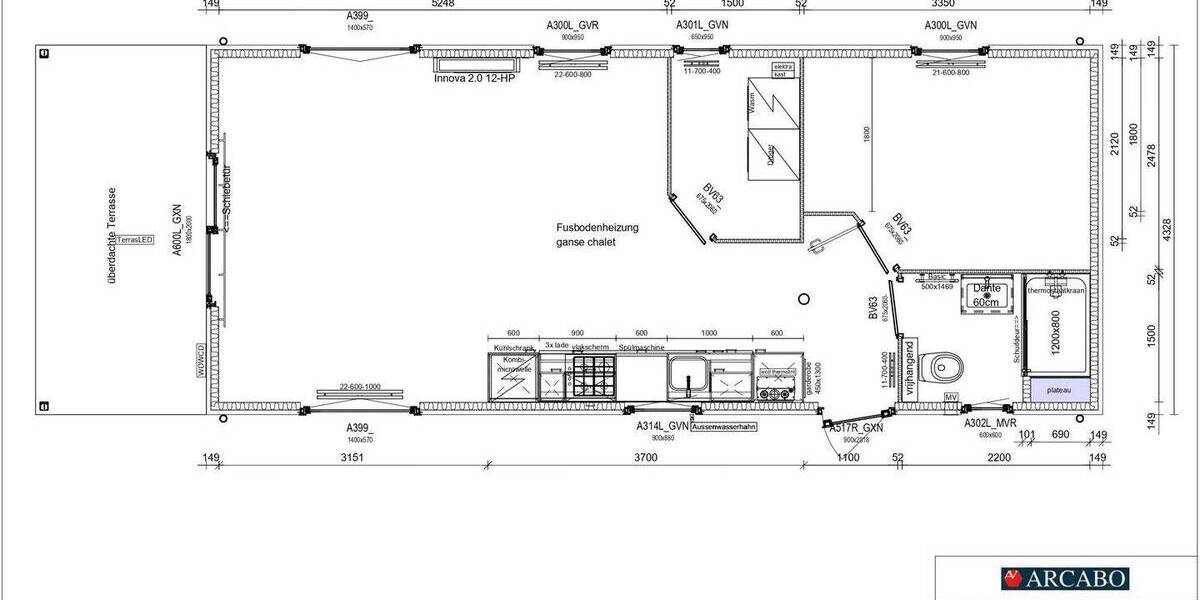 Terrassenwohnung Rodenbach Niederrodenbach - 2 Zimmer, 53 m&sup2;, 115.000&euro; | Angebot:25690878