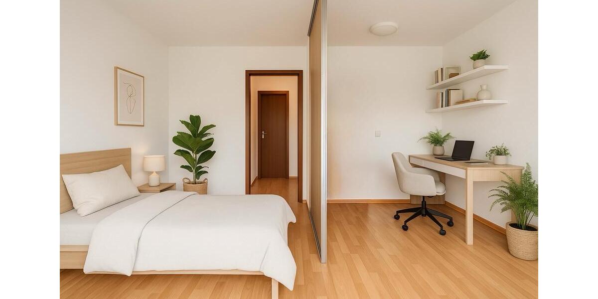 Etagenwohnung Frankfurt am Main Oberrad - 3 Zimmer, 81 m&sup2;, 450.000&euro; | Angebot:25765430