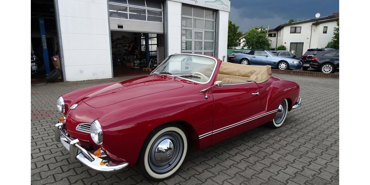 VW Karmann Ghia Cabrio vollständig restauriert 1.200 km 56.990 &euro; Rodgau 63110
