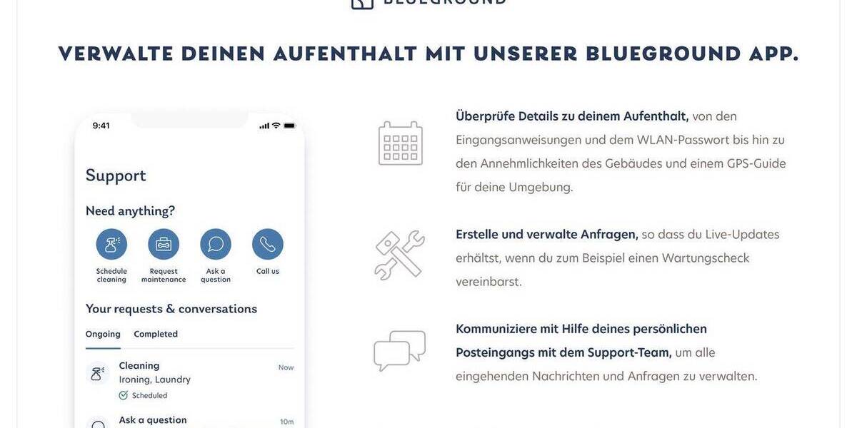 Etagenwohnung Frankfurt am Main Sachsenhausen - 2 Zimmer, 43 m&sup2;, 2.266&euro; | Angebot:25820473