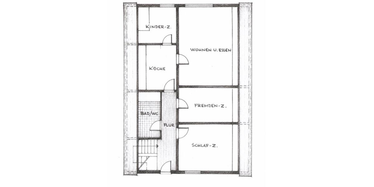 Dachgeschoßwohnung Bischofsheim - 4 Zimmer, 78 m&sup2;, 1.150&euro; | Angebot:26412896