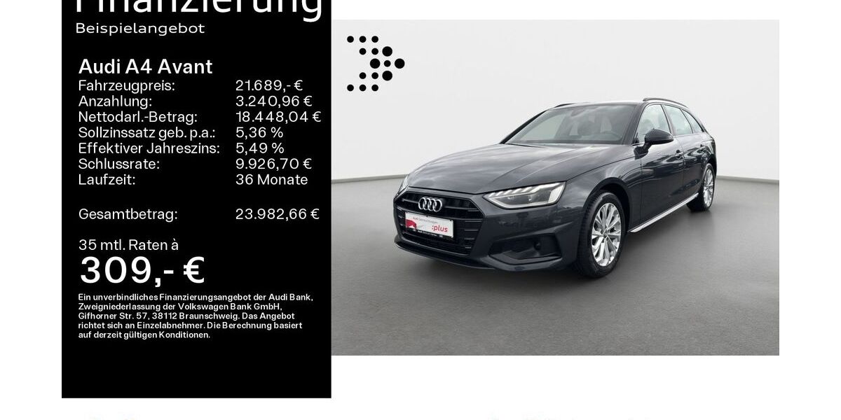 Audi A4 86.200 km 21.689 &euro; Hanau 63452