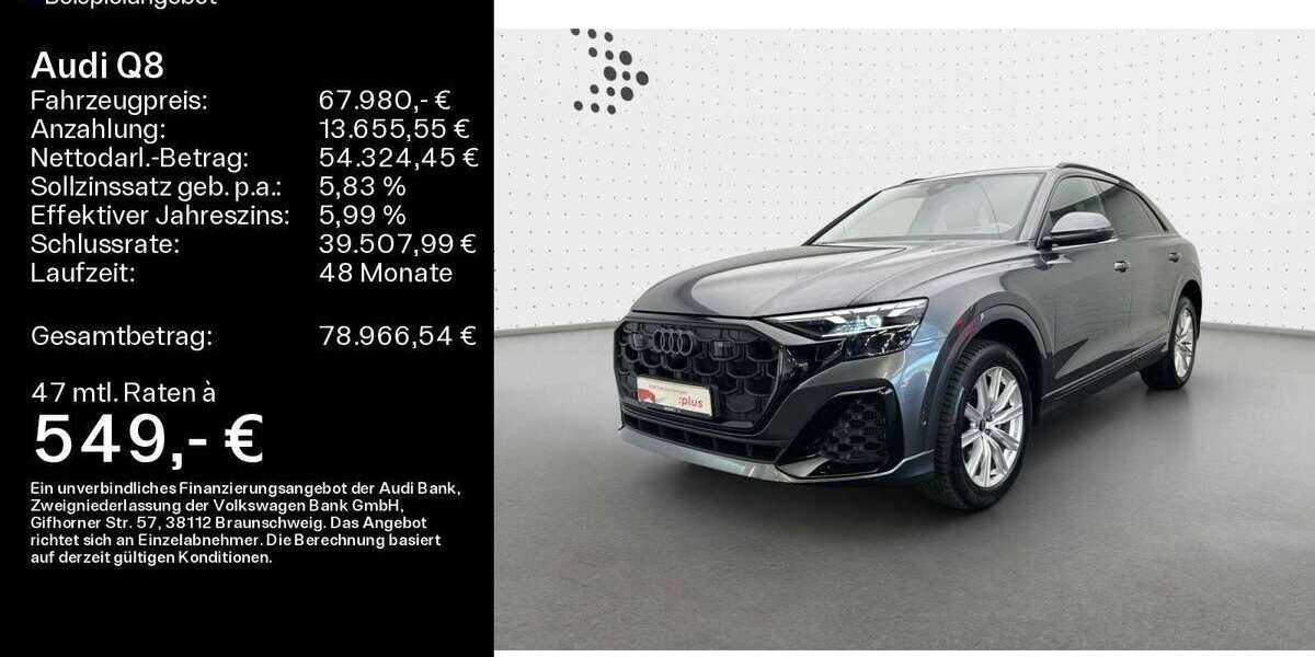 Audi Q8 24.242 km 67.980 &euro; Bad Nauheim 61231