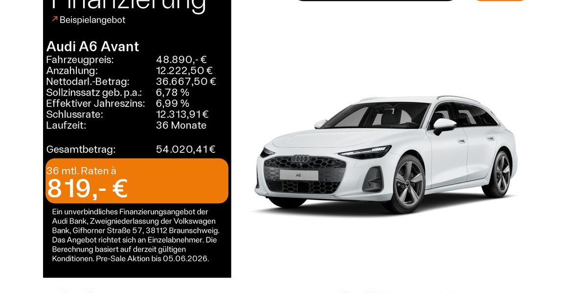 Audi A6 22.916 km 46.990 &euro; Hofheim 65719