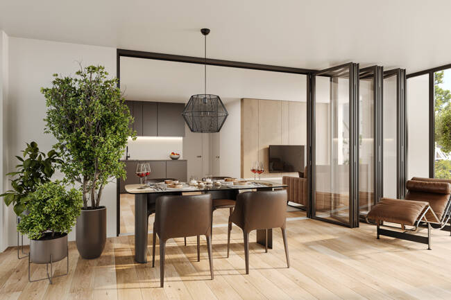 Etagenwohnung Offenbach am Main Hafen - 3 Zimmer, 85 m&sup2;, 681.400&euro; | Angebot:23974960