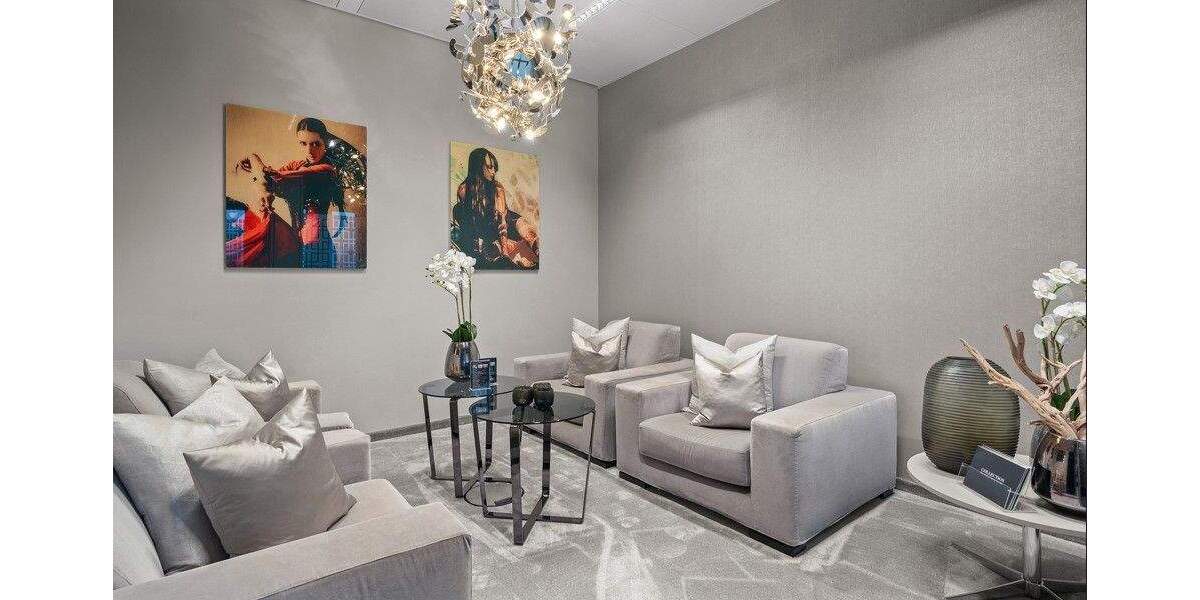 Luxuriöses Büro-Highlight auf der 45. Etage des FOUR Tower - Skyline-Ausblick zimmer