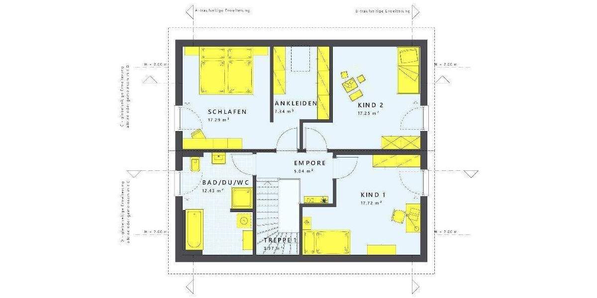 Einfamilienhaus Frankfurt am Main Nied - 6 Zimmer, 165 m&sup2;, 951.942&euro; | Angebot:25737397