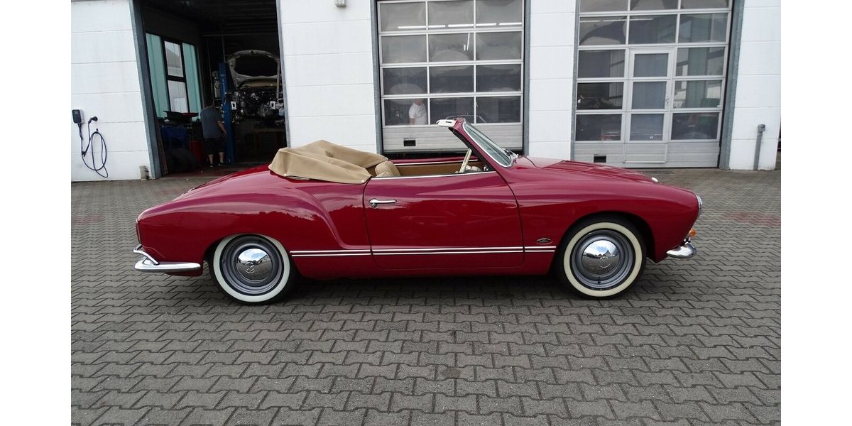 VW Karmann Ghia Cabrio vollständig restauriert 1.200 km 56.990 &euro; Rodgau 63110