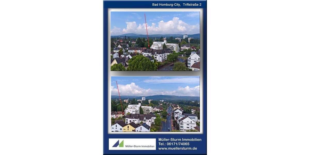 Etagenwohnung Bad Homburg vor der Höhe Bad Homburg - 3 Zimmer, 130 m&sup2;, 425.000&euro; | Angebot:26627354