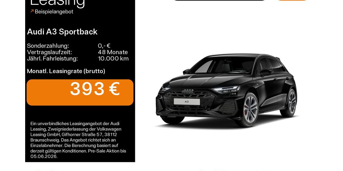 Audi A3 8.184 km 42.490 &euro; Hofheim 65719