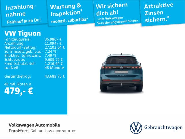 VW Tiguan 26.060 km 36.980 &euro; Frankfurt 60326