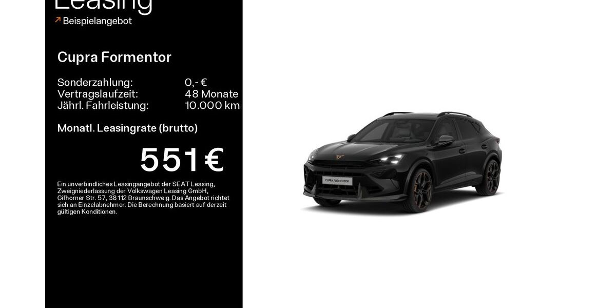 Cupra Formentor 2.500 km 58.000 &euro; Hofheim-Diedenbergen 65719