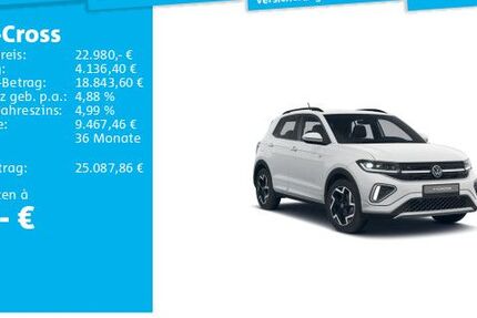 VW T-Cross 6.885 km 22.980 &euro; Hanau 63452
