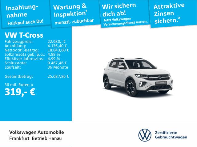 VW T-Cross 6.885 km 22.980 &euro; Hanau 63452