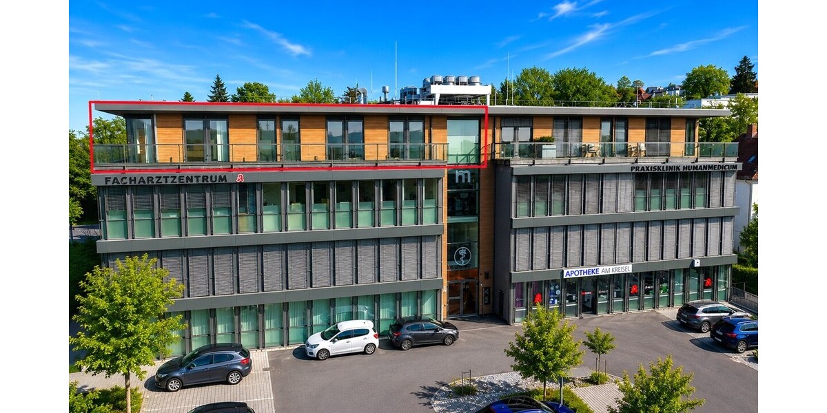 Praxis- oder Bürofläche mit Penthouse-Feeling im modernen Ärztehaus - Gewerbeobjekt Königstein | Angebot:26975149