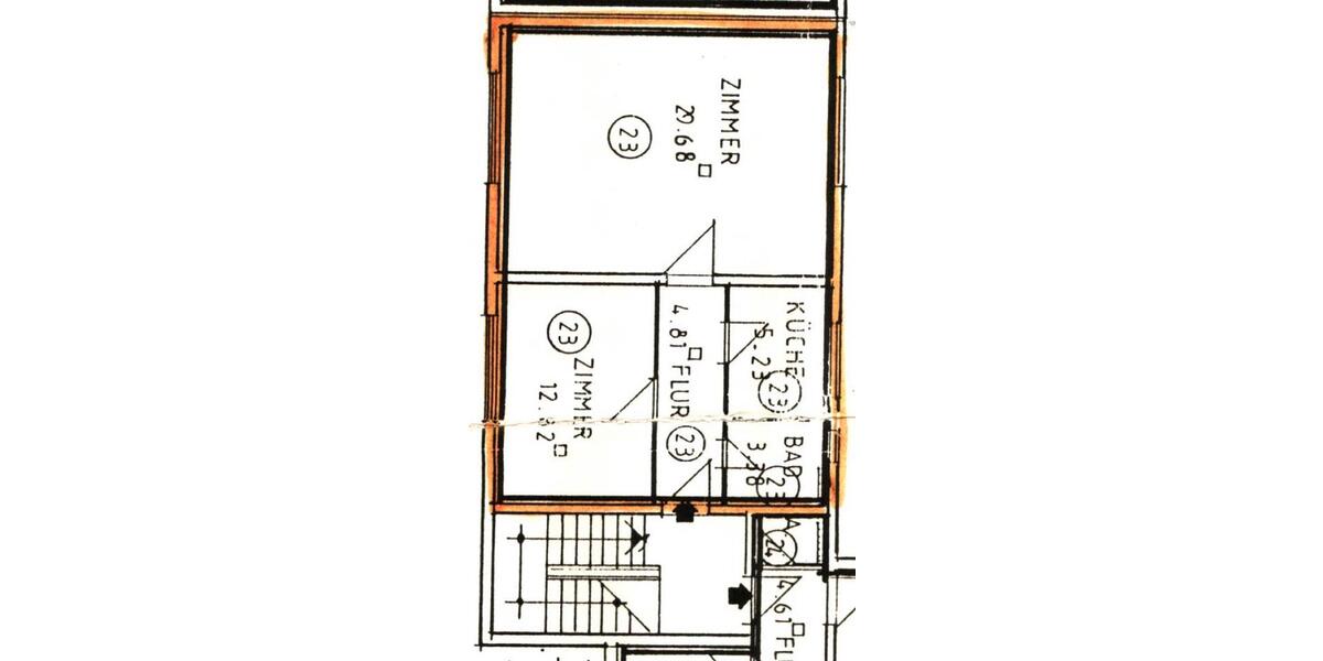 Dachgeschoßwohnung Bad Vilbel - 2 Zimmer, 56 m&sup2;, 880&euro; | Angebot:26411583