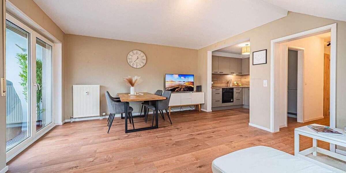 Etagenwohnung Frankfurt am Main Kalbach - 2 Zimmer, 59 m&sup2;, 1.650&euro; | Angebot:24855600
