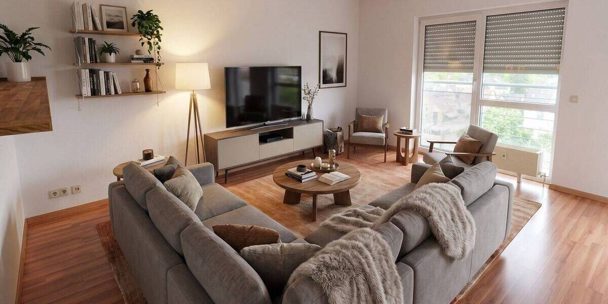 #360° Besichtigung *** Fernblick inklusive! *** Moderne Balkonwohnung sofort bezugsfertig! - Etagenwohnung Dreieich Sprendlingen | Angebot:25999915