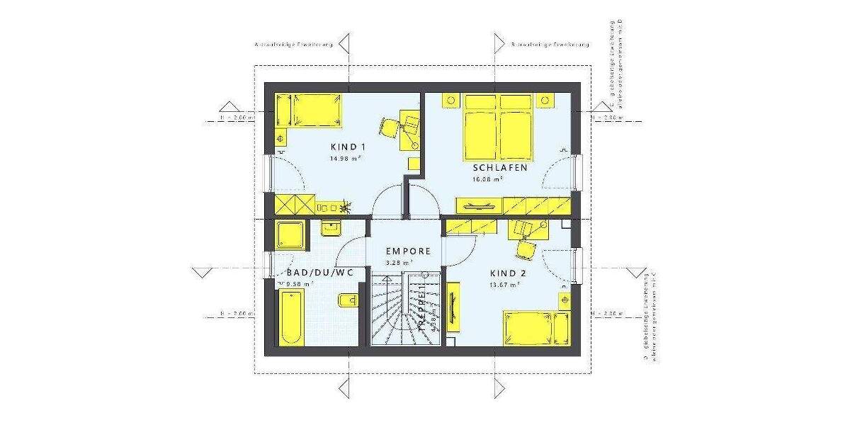 Einfamilienhaus Kelkheim (Taunus) Fischbach - 6 Zimmer, 125 m&sup2;, 1.009.965&euro; | Angebot:25690885