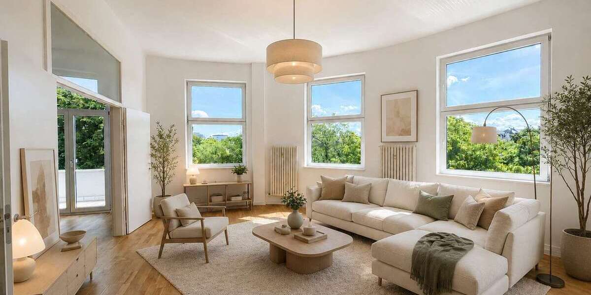 Etagenwohnung Frankfurt am Main Süd - 5 Zimmer, 166 m&sup2;, 1.190.000&euro; | Angebot:26757414