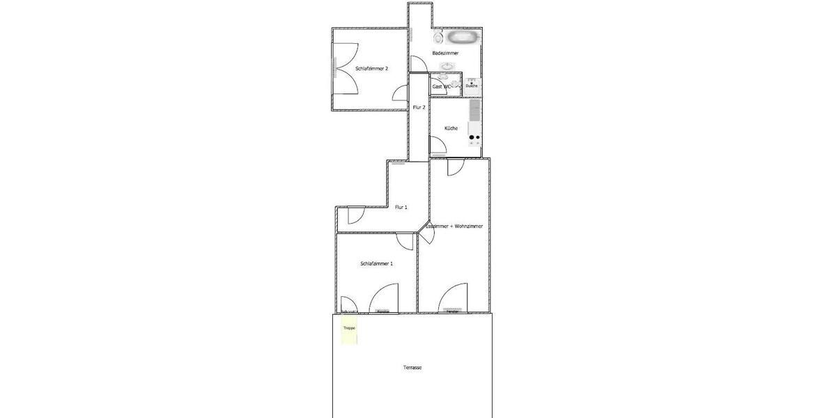 Erdgeschoßwohnung Frankfurt am Main Nord-Ost - 3 Zimmer, 108 m&sup2;, 1.480&euro; | Angebot:26671587