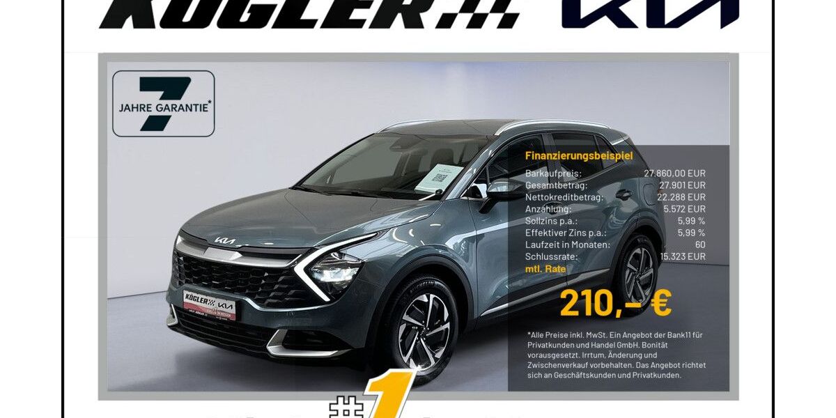 Kia Sportage 38.230 km 27.860 &euro; Rosbach | Frankfurt Nord 61191