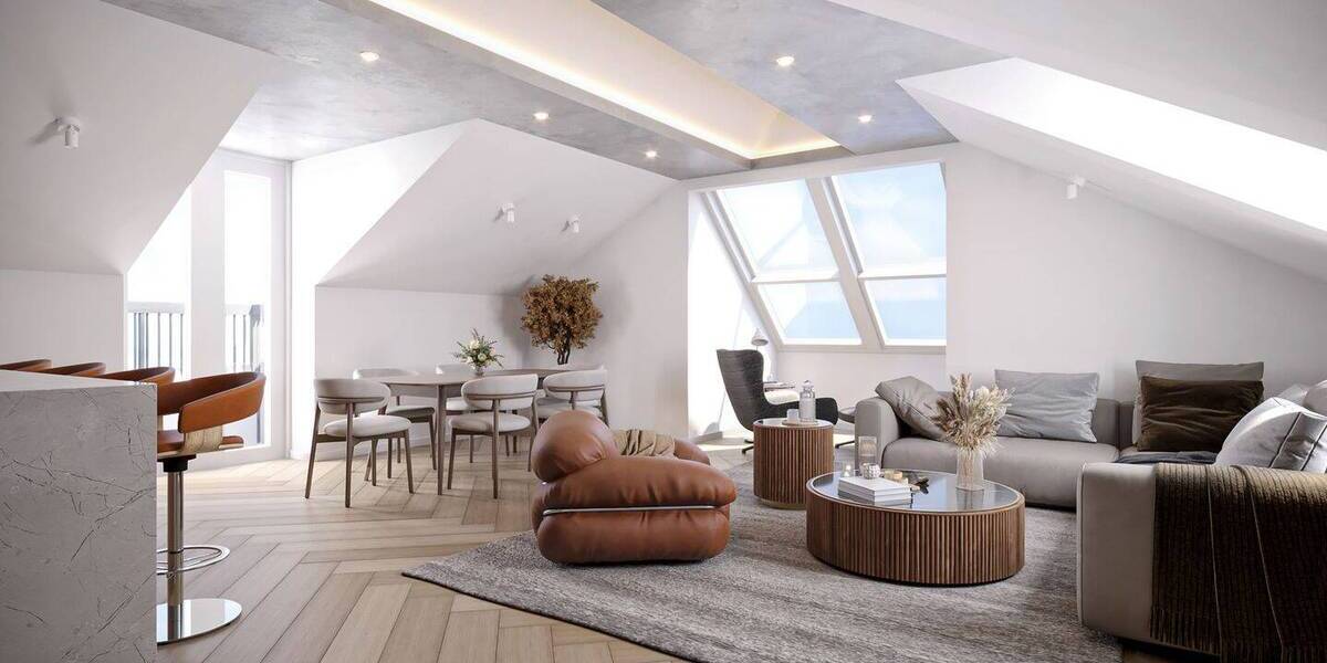 Etagenwohnung Frankfurt Sachsenhausen - 2 Zimmer, 43 m&sup2;, 435.000&euro; | Angebot:26450102