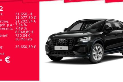 Audi Q2 18.673 km 31.650 &euro; Frankfurt am Main 60314
