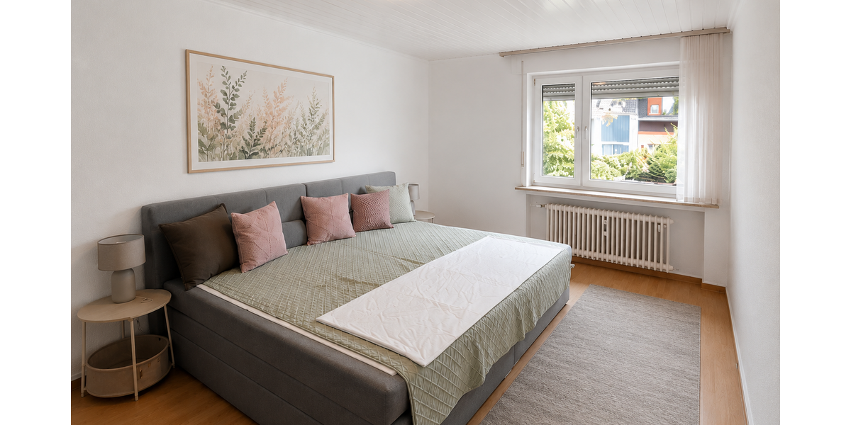 Etagenwohnung Frankfurt am Main Oberrad - 2 Zimmer, 60 m&sup2;, 1.290&euro; | Angebot:26953657