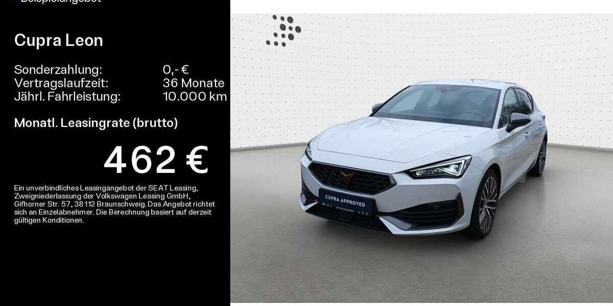Cupra Leon 15.512 km 29.930 &euro; Hofheim 65719